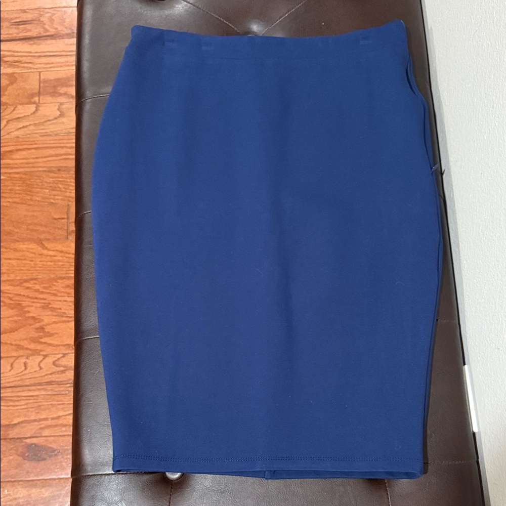 NWOT**** Elegant Blue Pencil Skirt